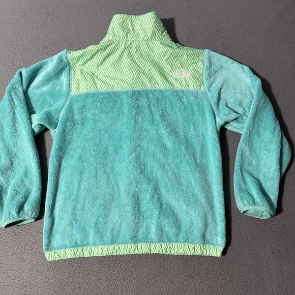 The North Face Youth Large Fleece Jacket Full Zip Purple Hoodie 14-16 Girls Kids - Picture 4 of 7